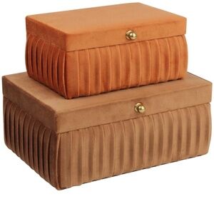 Matching Vintage Style Jewelry Boxes